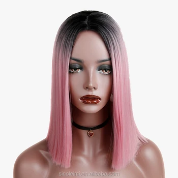 colored synthetic wigs