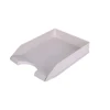 Grey Plastic PS Stackable Document Tray File Tray