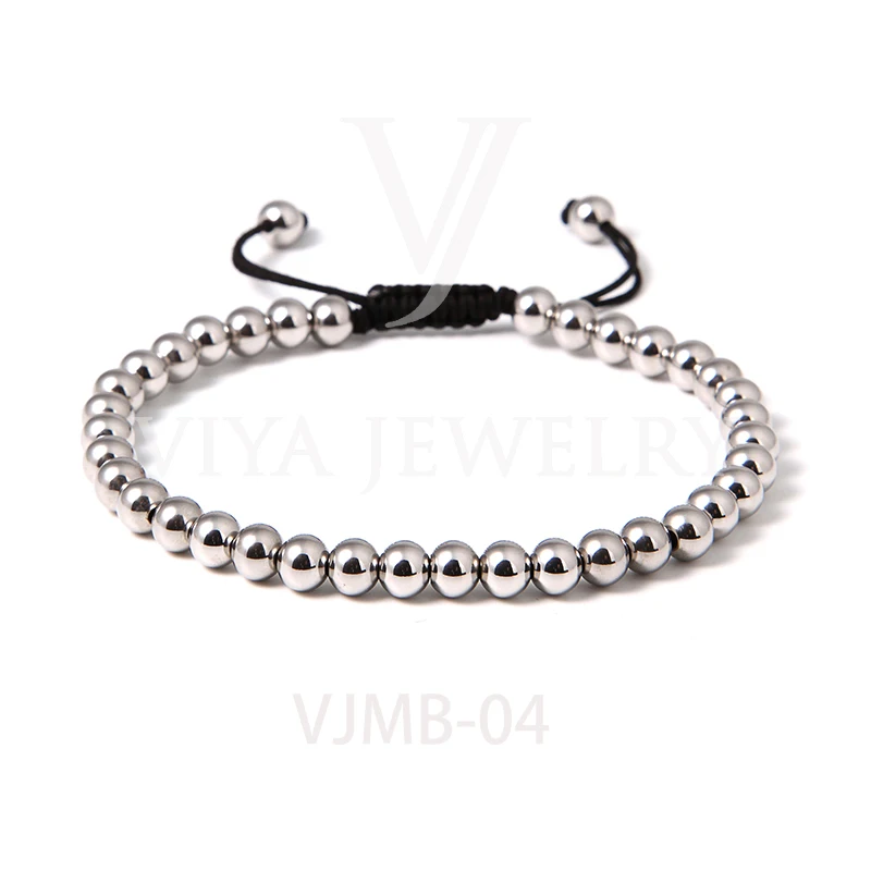 Wholesale Jewelry Accessories 316l Stainless Steel Beads 4mm 6mm 8mm