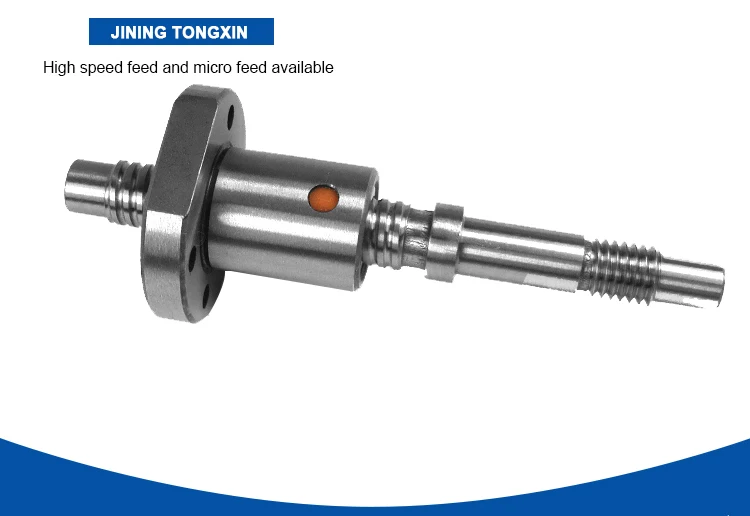 2mm Pitch Diameter 8mm 10mm 12mmminiature Ball Screw 0802 1002 1202