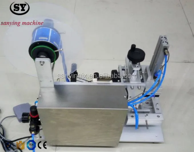 Manual Flat Shrink Sleeve Label Machine For Beer/tin Can - Buy Shrink