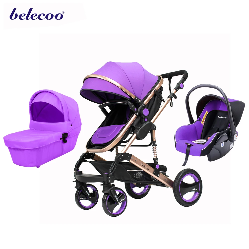 lavender car seat and stroller