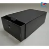 Fancy custom printing shoes black drawer cardboard paper box