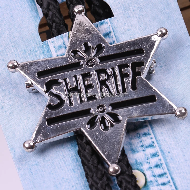 Jewelry Metal Alloy Deputy Sheriff Western Badge Brooch Sheriff Star ...