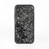 Luxury Conch Shell Shockproof Tempered Glass Phone Case For iPhone X Xr Xs Max Soft edge Oil Injection Glass Phone Case