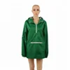 Wholesale Half Zip Monogram Pullover Rain Jacket
