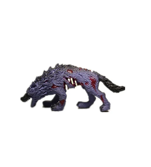 plastic wolf figurines