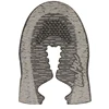 Wholesale price different size grey jacquard gent sport mesh fabric shoes upper
