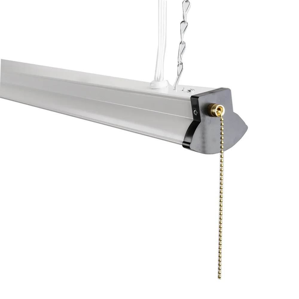 Etl Listed With Pull Chain 4ft 4500lm,5000k Daylight White Led Ceiling ...