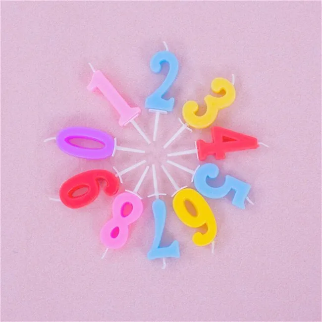 Wholesale Birthday Number Shaped Candle Buy Number Shaped Candle