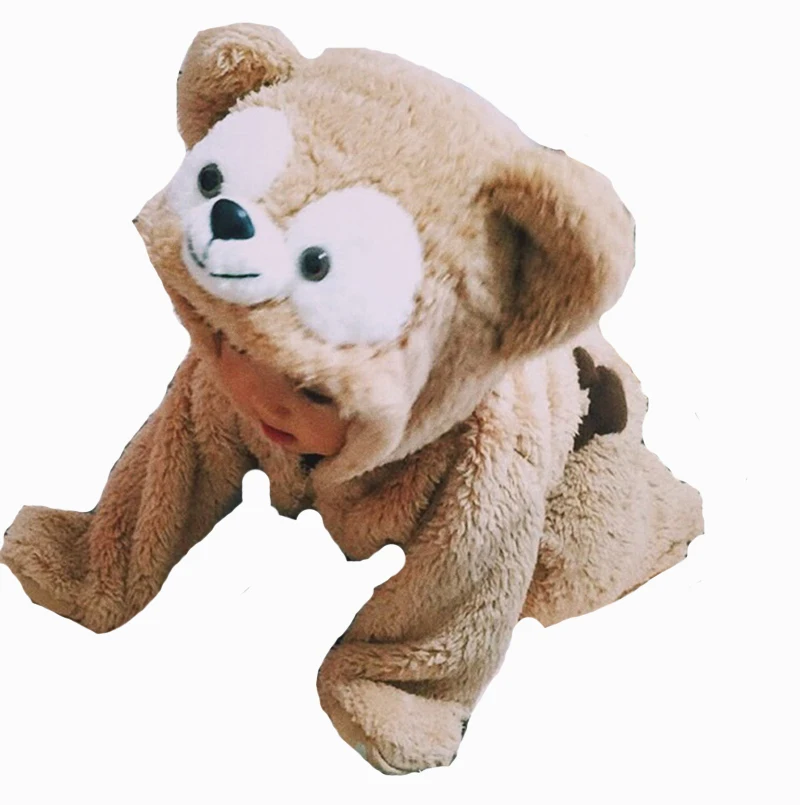 face cloth teddy bear