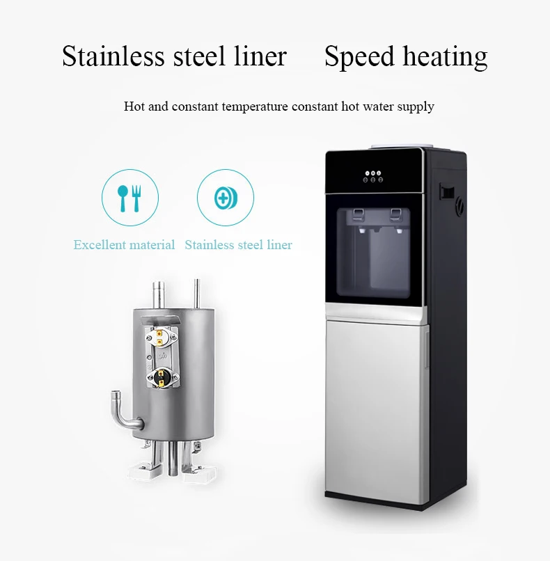 China New Design Top Loading Manual Electric Hot Cold Water Dispenser