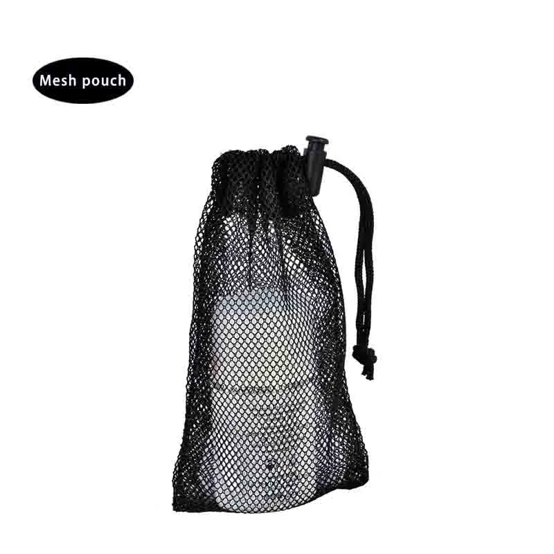 Wholesale Black Nylon Mesh Bag One Side Drawstring With Plastic Stopper Buy Hot Sale