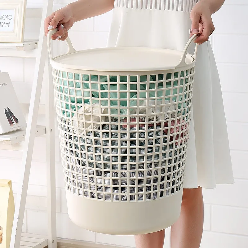 Wholesale Colored Plastic Round Laundry Hamper Plastic ...