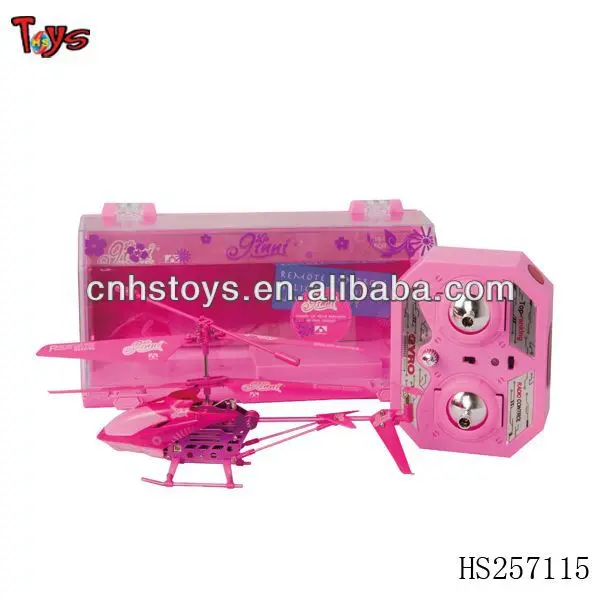 pink remote control helicopter