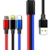 free sample mobile phone portable mirror wireless charger micro usb cable 1m 3ft 10ft 3 in 1 cable for iPhone type c android