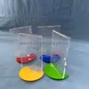 Acrylic table tent table name card display holder desk label display stand