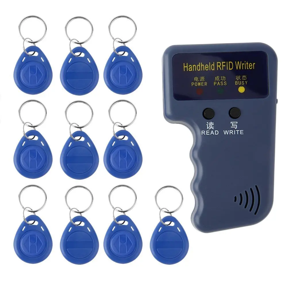 Get Quotations · E-life RFID Copier Key Handheld 125khz RFID Cloner for Access Control Keys+ 10PCS EM4305