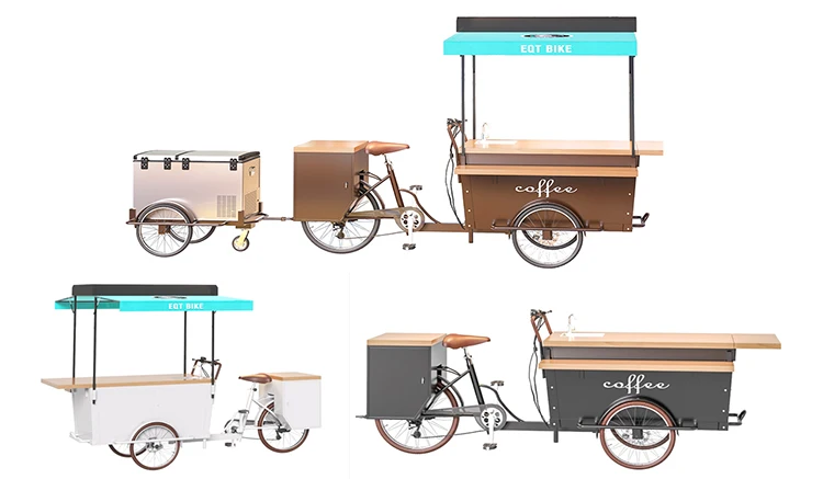 Factory Made Cheap Mobile Coffee Bike/Coffee Kiosk