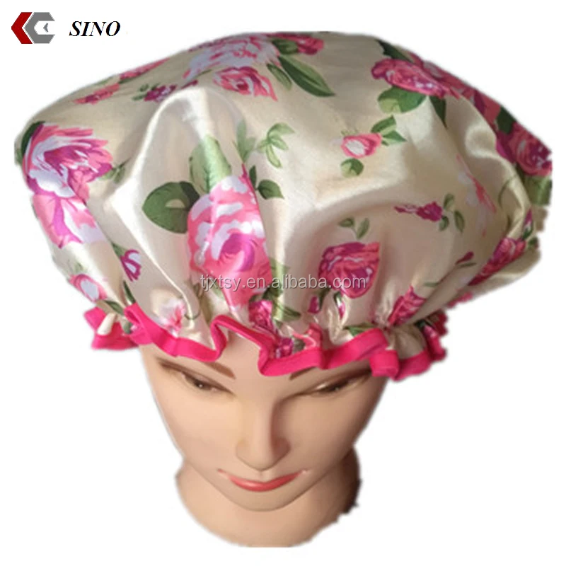 flower shower cap
