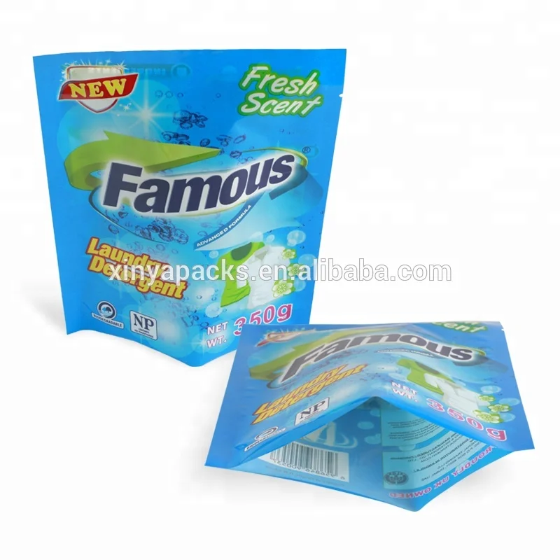 Custom Design 350g Laundry Detergent Washing Powder Packaging Bag Buy