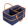 Large Multipurpose Baby Diaper Caddy Organizer Felt Nursery diaper caddy Storage Bin Portable Changing Table Organizer