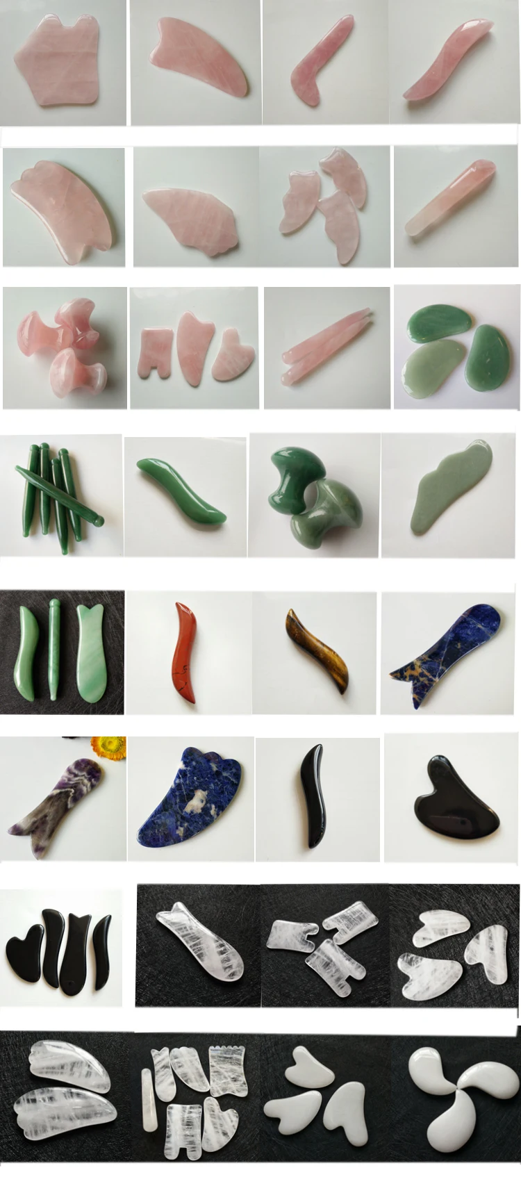 blue spot jasper gua sha massager