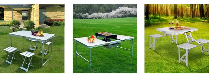 De Picnic Portátil Mesa Plegable Y Silla Conjunto - Buy Juego De Mesa Y