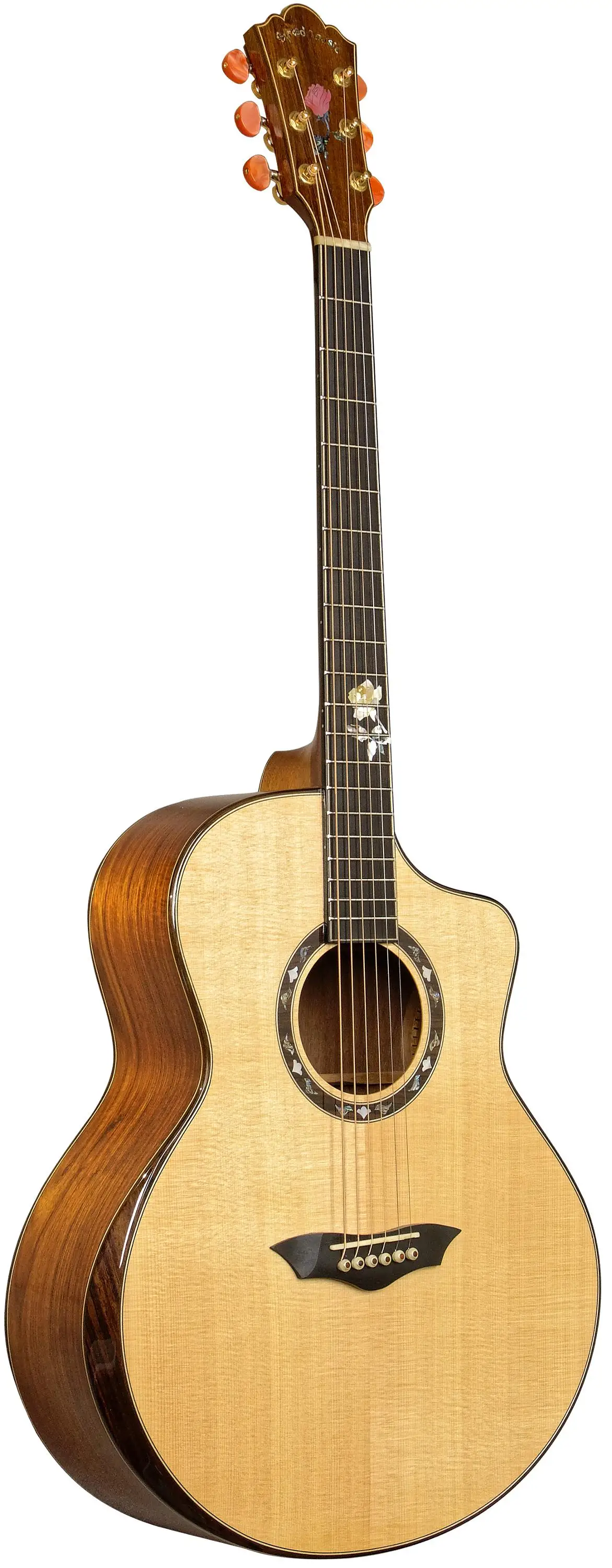 Top Quality Guitar All Solid Glossy Wholesale 41 Inch Acoustic Guitar Buy 41 Inch Acoustic
