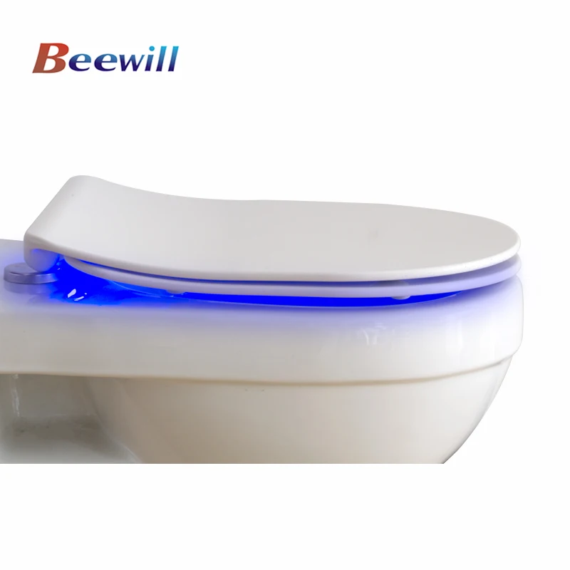 Slim Design New Toilet Seat With Led Night Light Buy New Toilet Seat