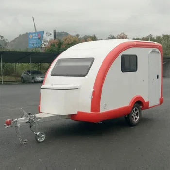 Comfortable 4.5m Off Road Travelling Mini Camper Trailers MINI camper + caravan | Mini caravan, Mini camper, Camper