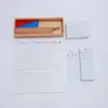 The wooden educational toys Montessori Materials Subtraction Strip Board and Division Tables