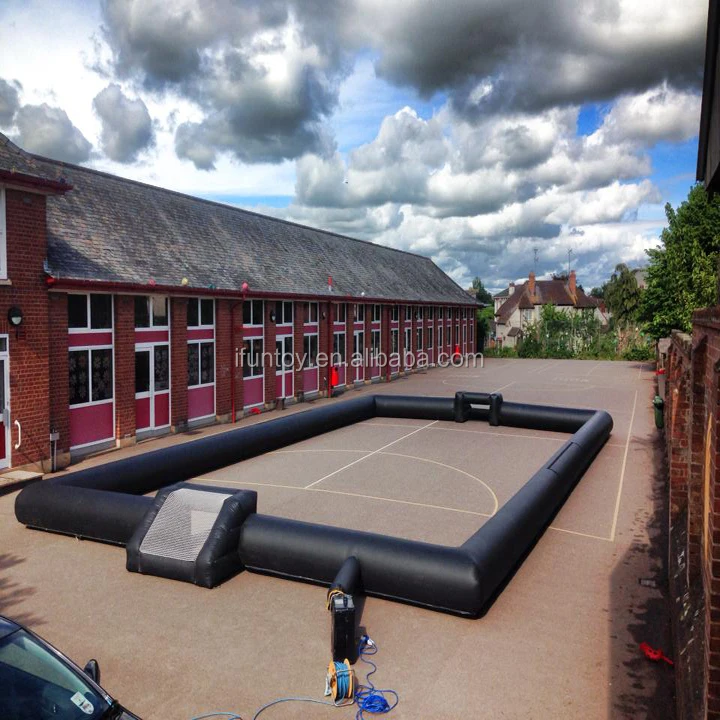 Outdoor Human Foosball Inflatable Human Table Soccer Slip N Slide