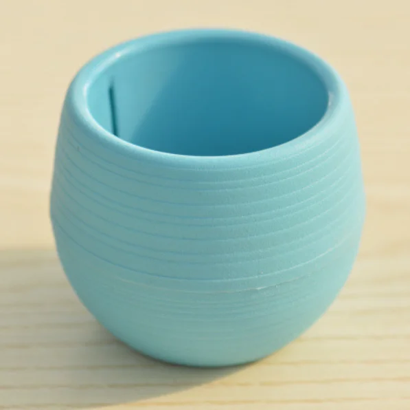 Custom Make Table Plastic Mini Planter Pots,Customize Your Own Plastic