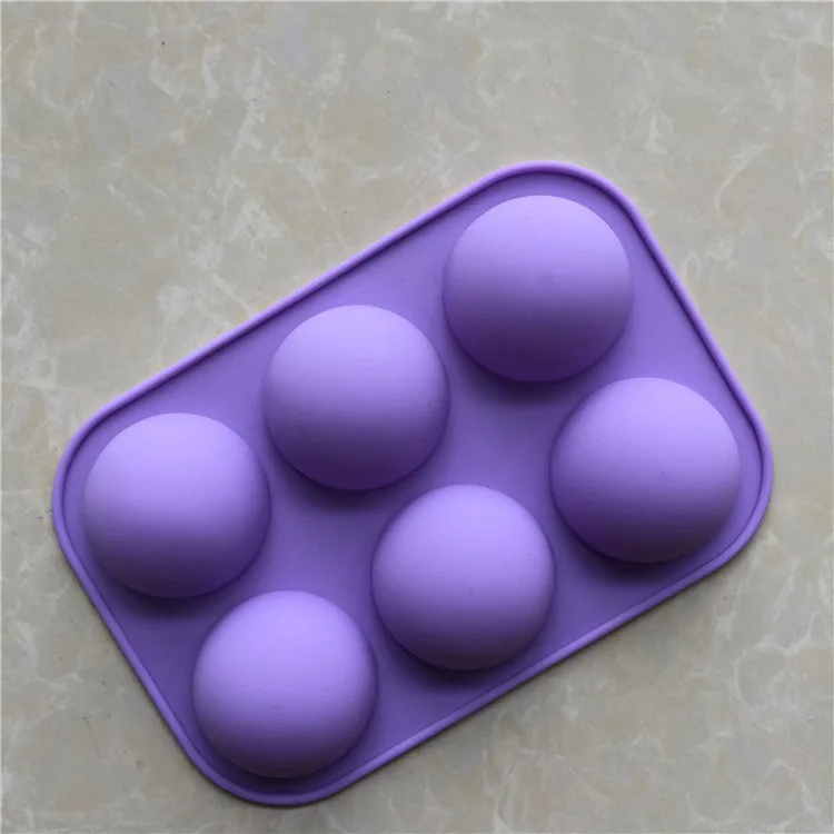 6 cavities purple mold 2