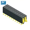 2.00mm female header double row V/T SMT W/O post type H=4.6mm HY1011-16