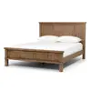Latest Wooden Bedroom Furniture Black Ash Solid Wood Bed