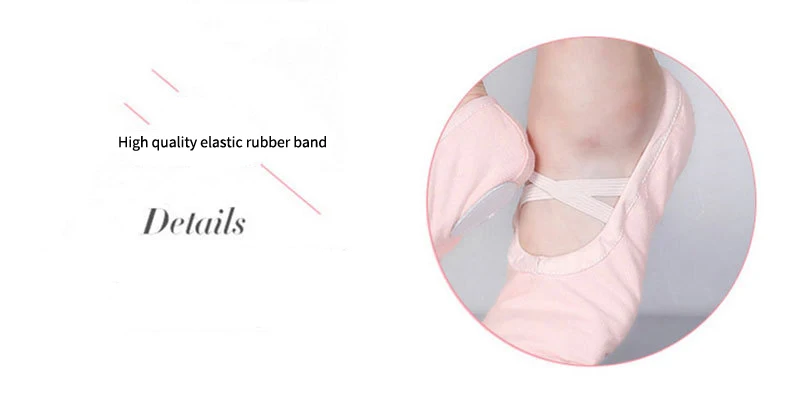 Children's Dance Shoes Boutique Soft Bottom Ballet Practice  Ballet Pointe Canvas Soft Shoes