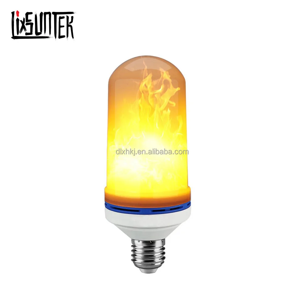 3 Years Warranty E26/E27 4W Fire Lamp Led Flame Effect Lamp