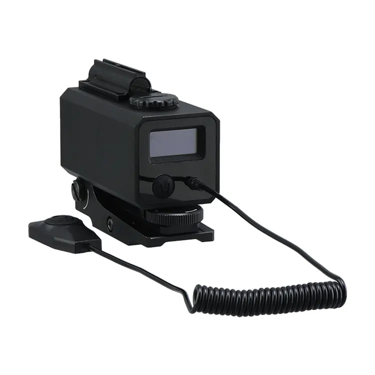 700m Long Range Sniper Riflescope Visible Red Laser Sight Rangefinder Rifle Scope With