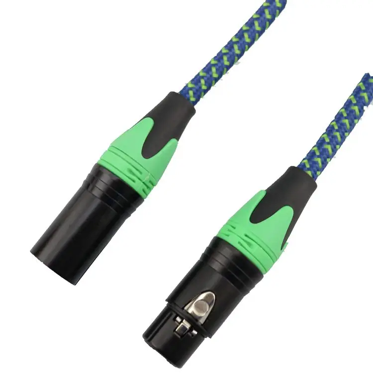 6/10/30ft Xlr Cable Xlr To Xlr Audio Cable Pin Gold 3 Pin Male To