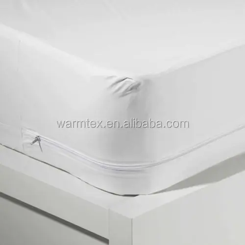 ANTI ALLERGIC HEAVY DUTY 100/% WATERPROOF BED TOP MATTRESS PROTECTOR COVER VINYL