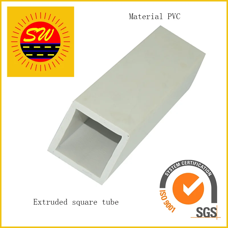 Custom White Rectangular Pvc Tube Pipe Buy Custom White Rectangular