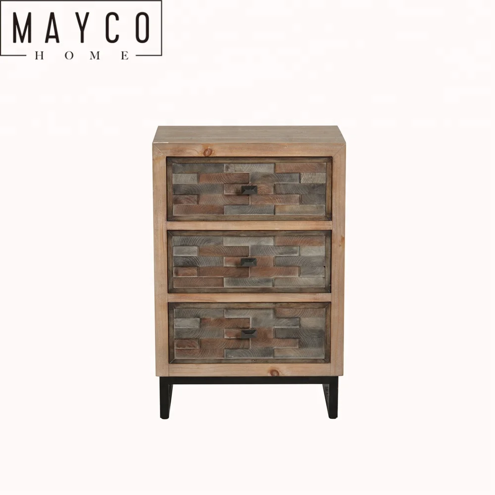 Mayco Home Shallow Chest Of Drawers Whole Modern 3 Drawer Solid Mayco Home Shallow Chest Of Drawers Whole Modern 3 Drawer Solid Wood Corner Bedside Storage Cabinet