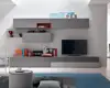 2018 Vermont "I" shaped TV cabinet with Creative Color Schemes