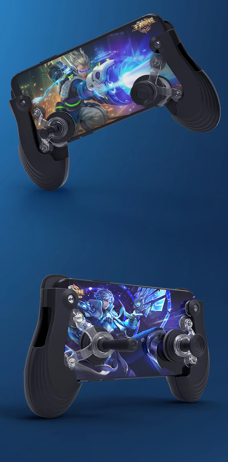 New Mobile Touchscreen Game Joystick No Wireless Gamepad Mobile