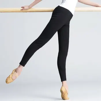 girls black dance pants