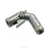CNC machine turning chrome plate grease coupler,brass pipe fitting