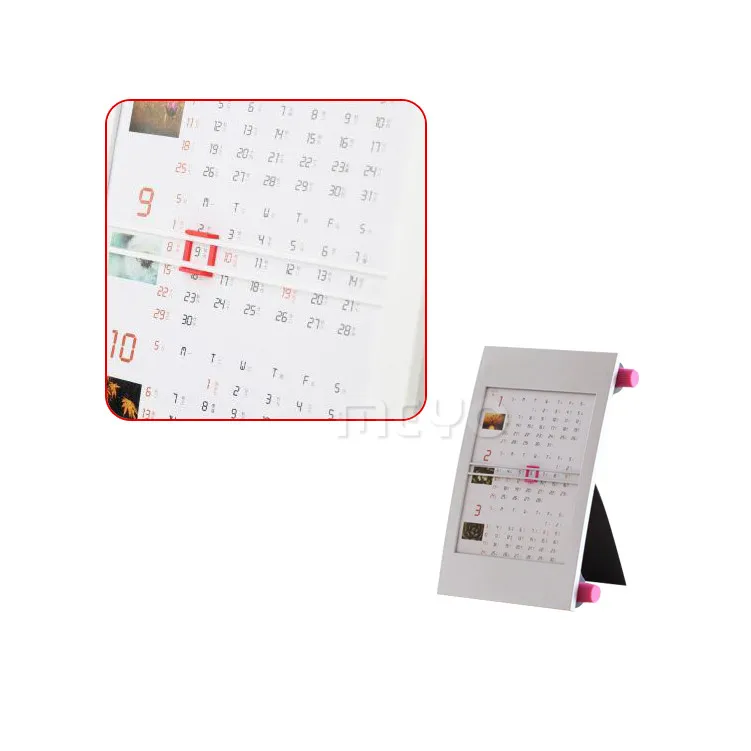 New Style Table Adjustable Quarter Calendar With Display Plat - Buy ...