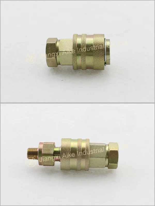 Zjpd Hydraulic Test Ports Flat Face Type Quick Connector Buy
